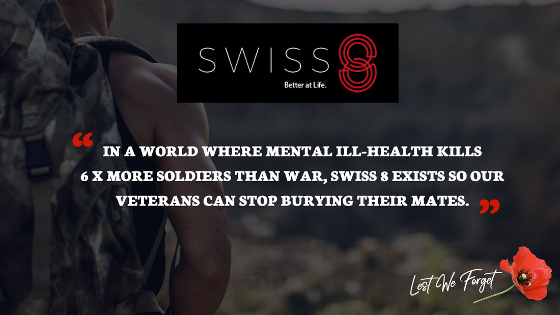 Raising funds for Swiss 8 and Aussie Veterans