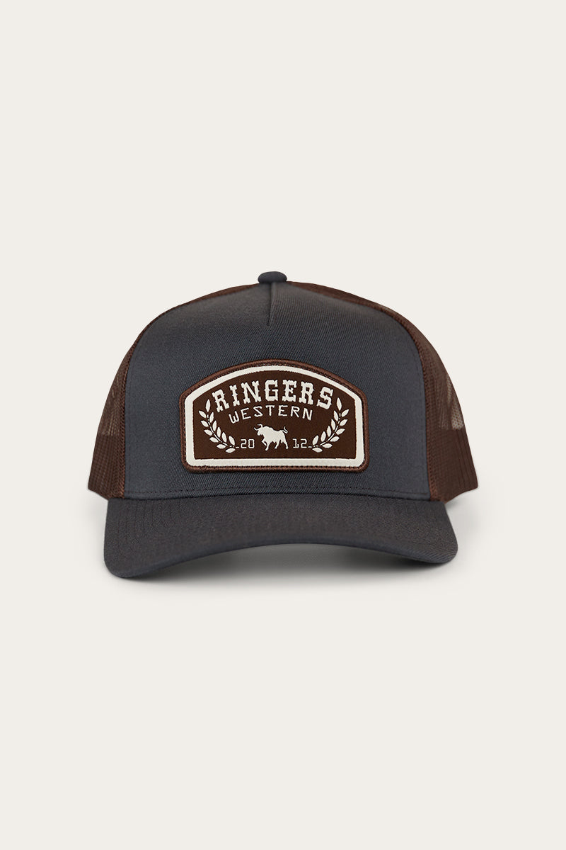 Wheatbelt Wool Trucker Cap - Charcoal