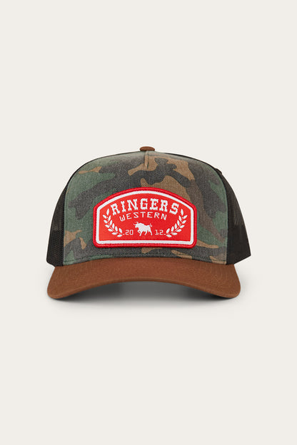 Wheatbelt Trucker Cap - Camo/Chocolate