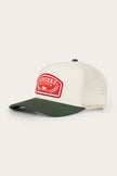 Wheatbelt Wool Trucker Cap - Off White/Pine