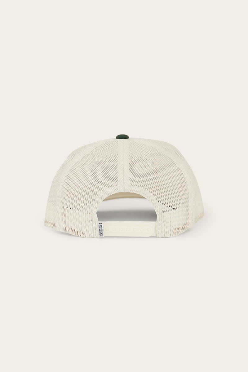 Wheatbelt Wool Trucker Cap - Off White/Pine