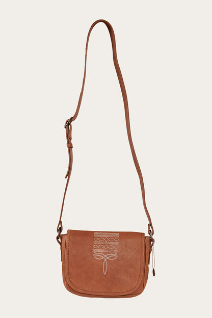 Callie Saddle Bag - Bourbon