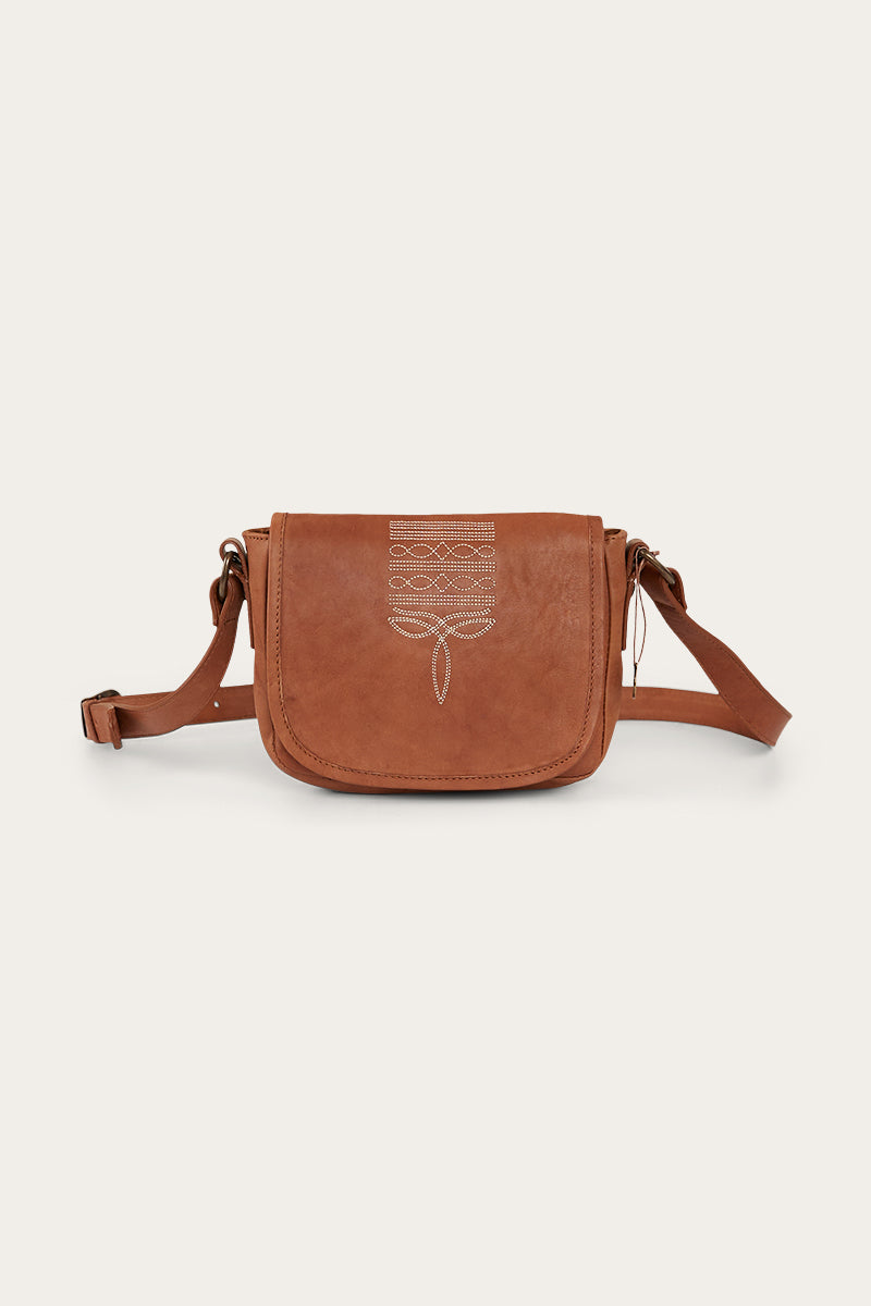 Callie Saddle Bag - Bourbon