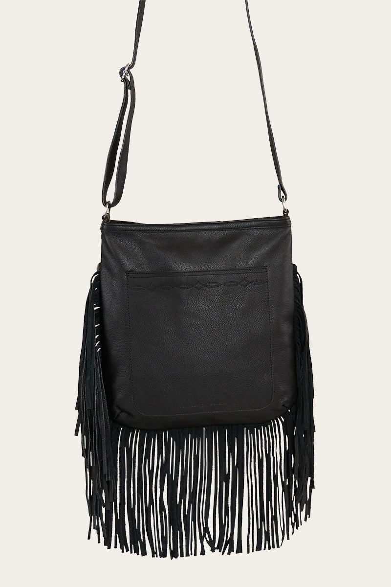 Maria Tassel Bag - Black