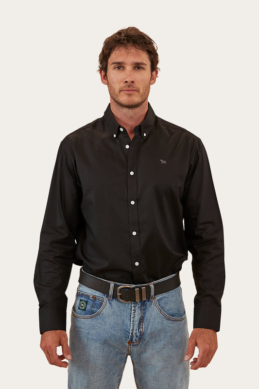 Homestead Mens Dress Shirt - Black