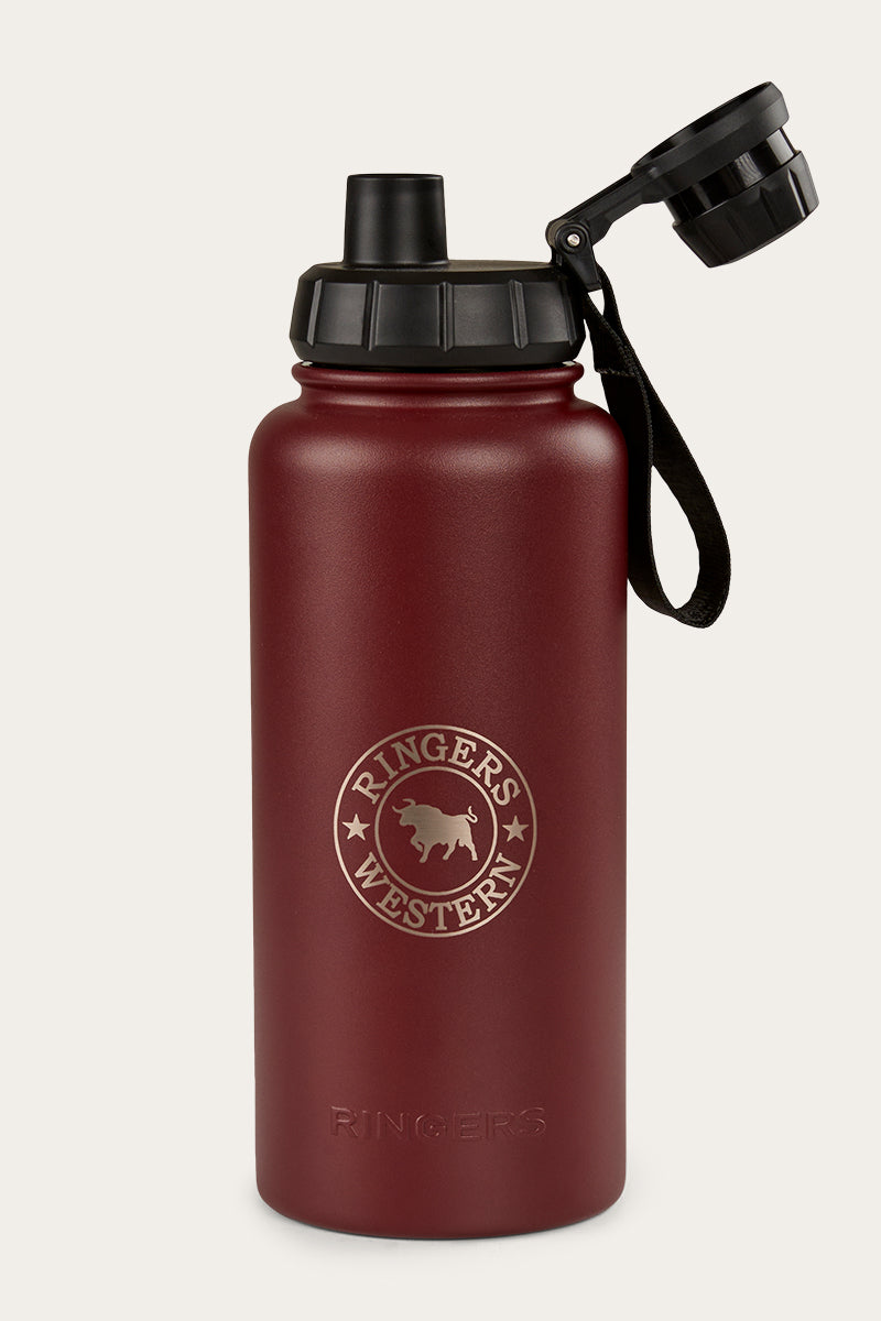 Longview Drink Bottle - Maroon