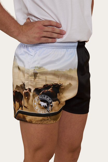 Ringers Footy Shorts - Multi