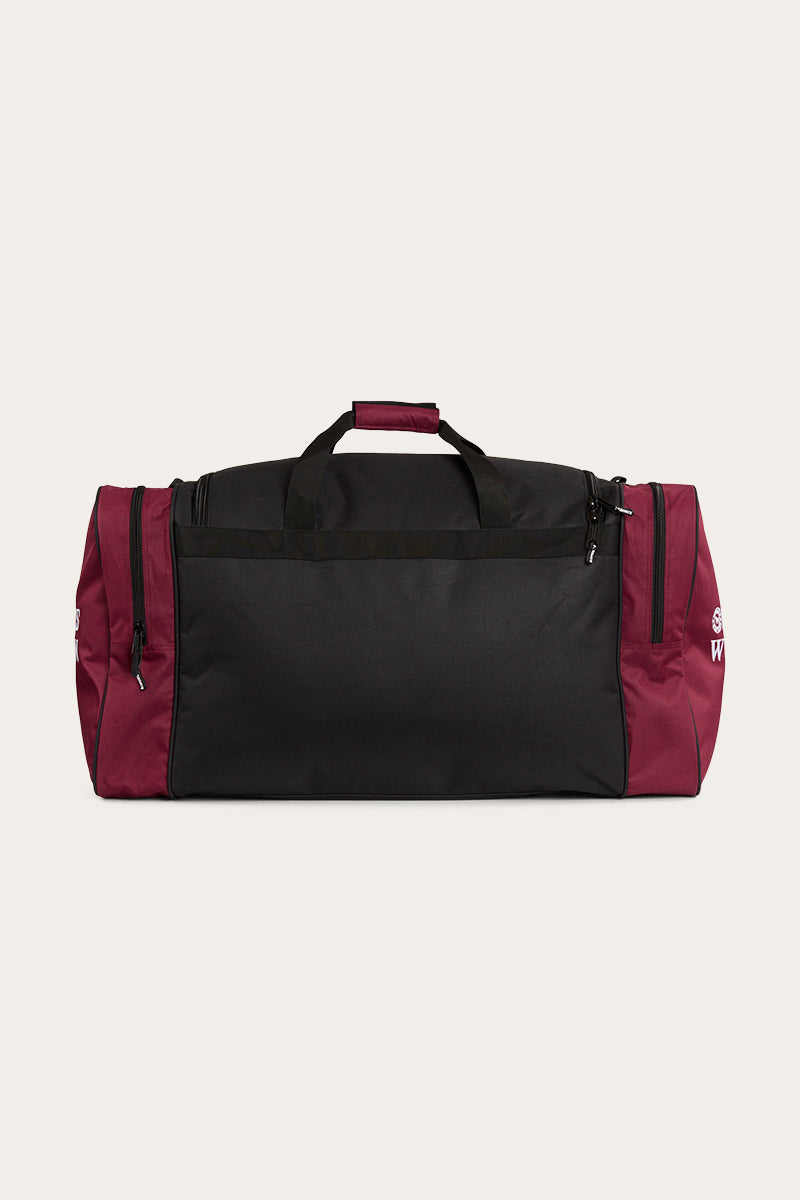 Rider Sports Bag - Burgundy/Black