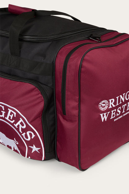 Rider Sports Bag - Burgundy/Black