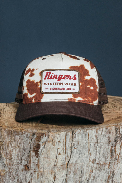 Daisy Trucker Cap - Chocolate