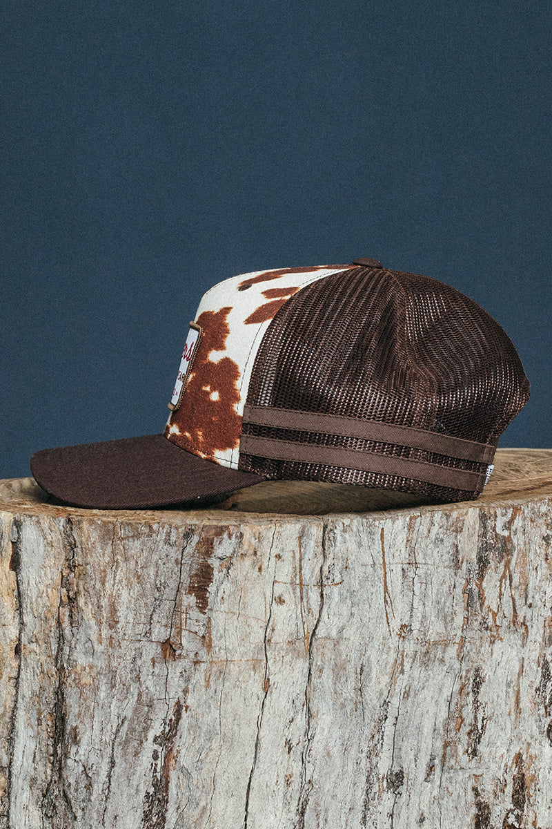 Daisy Trucker Cap - Chocolate