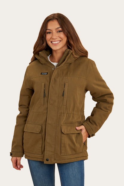 Hadley Womens Jacket - Military Green