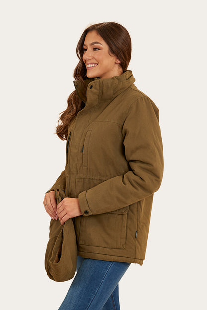 Hadley Womens Jacket - Military Green