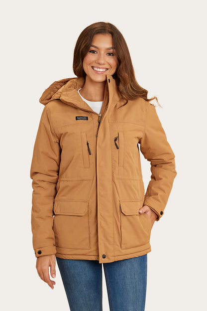 Kickback Womens Jacket - Tawny Brown