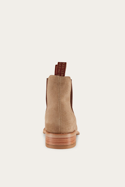 Kununurra Mens Boot - Beige Suede