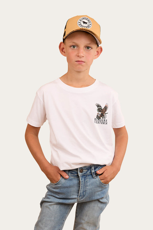 Eyrie Kids Classic Fit T-Shirt - White