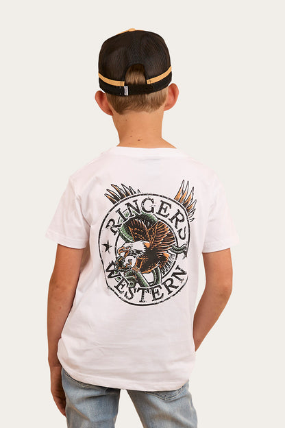 Eyrie Kids Classic Fit T-Shirt - White