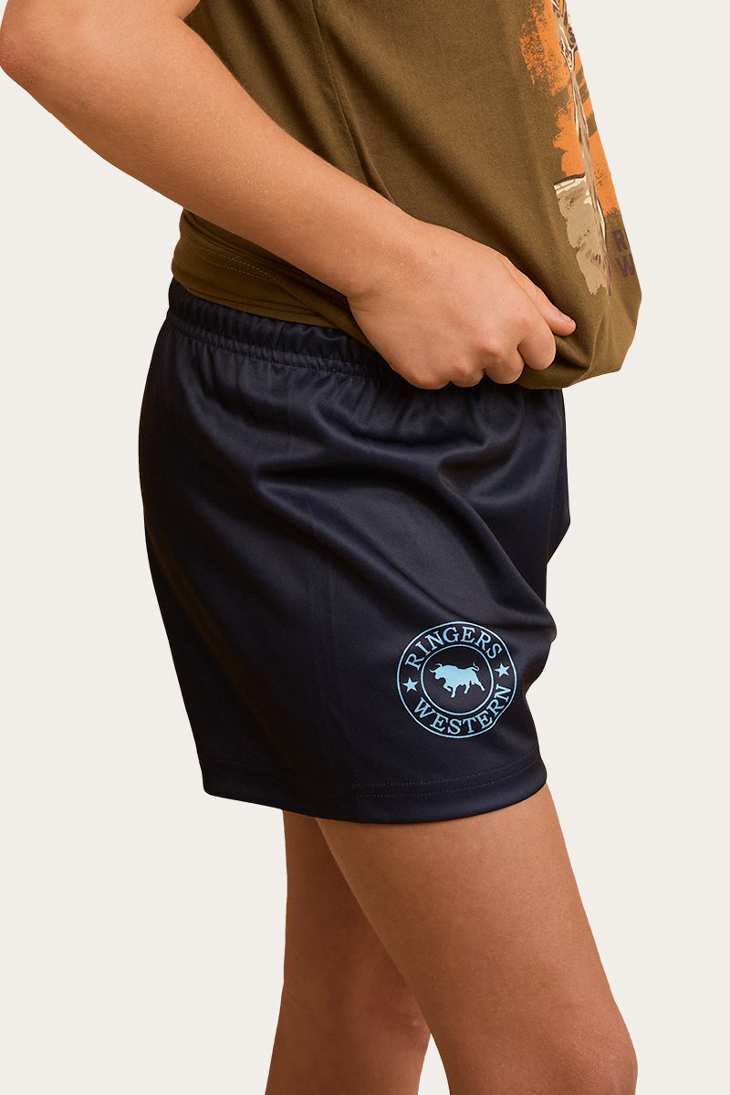 Ringers Kids Footy Shorts - Navy