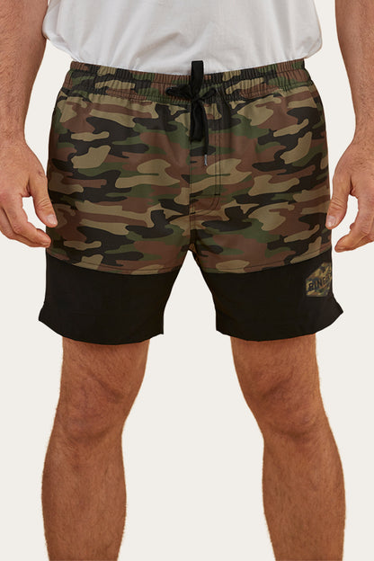 Splice Mens Swim Short - Camo/Black