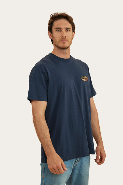 Servo Mens Loose Fit T-Shirt - Navy