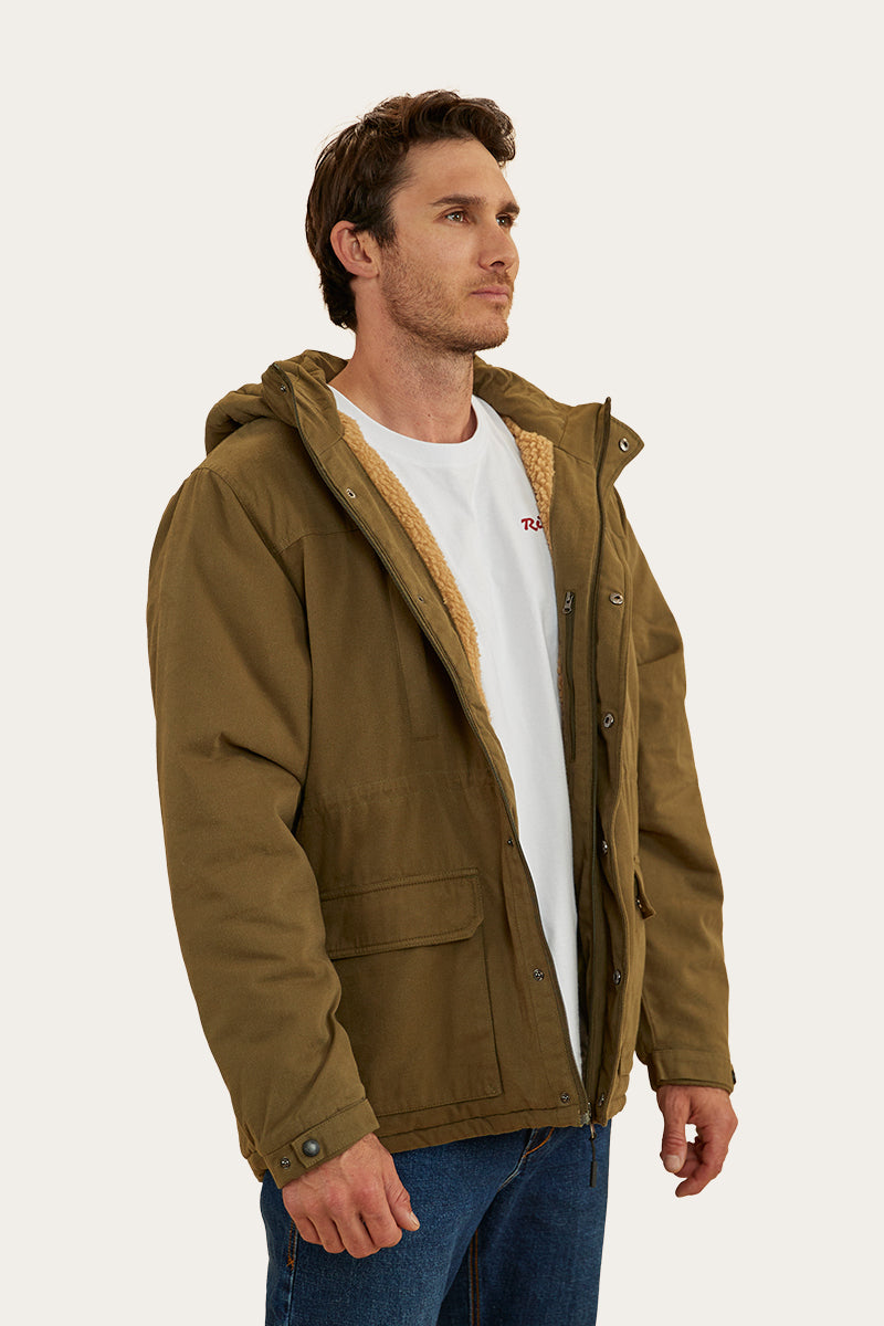 Judd Mens Jacket - Military Green