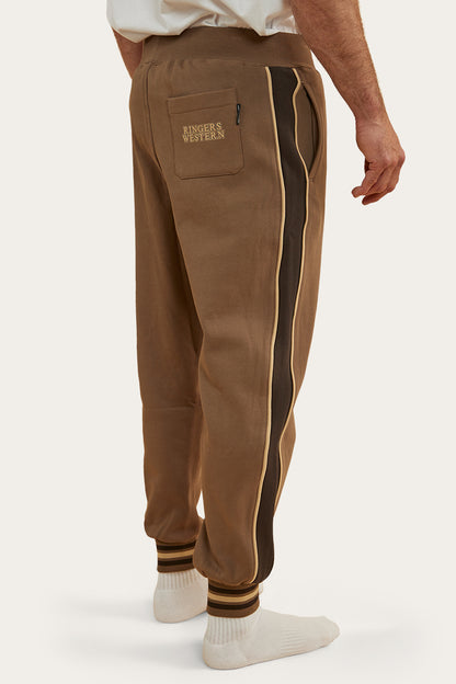 Davis Mens Trackpant - Mushroom/Charcoal