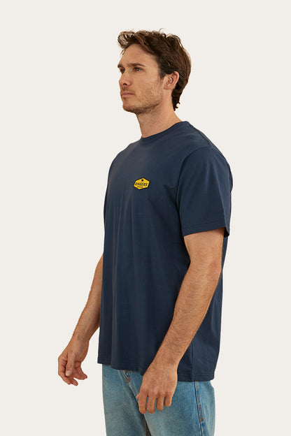 Scotty Mens Stock Fit T-Shirt - Navy