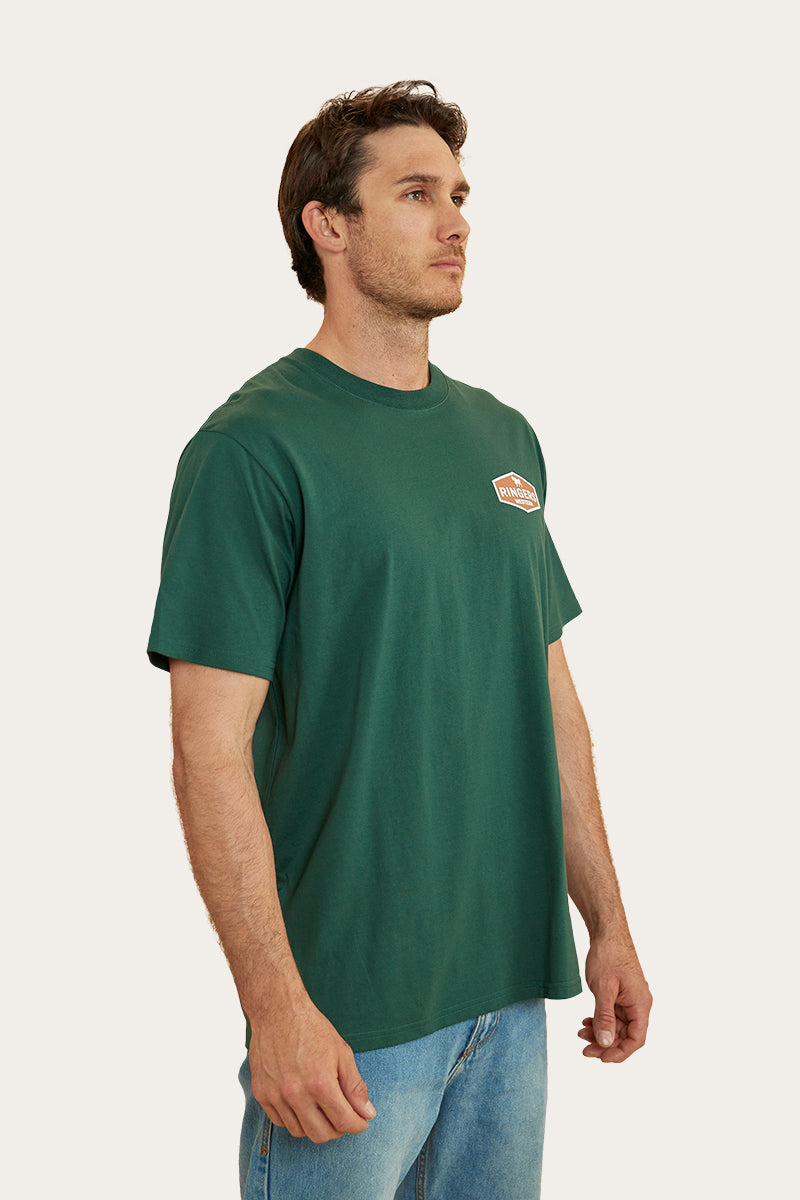 Servo Mens Loose Fit T-Shirt - Pine