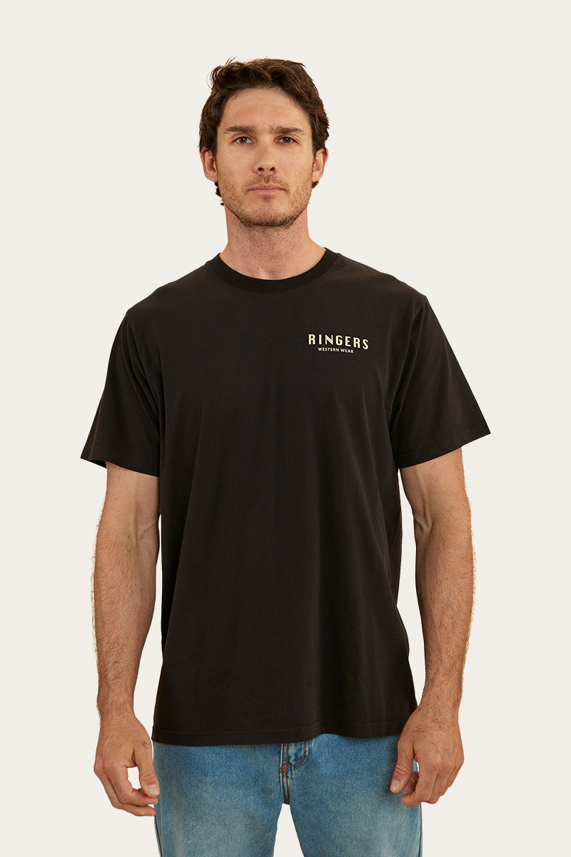 Haulin Mens Loose Fit T-Shirt - Black