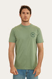 Signature Bull Mens Classic Fit T-Shirt - Leaf/Pine