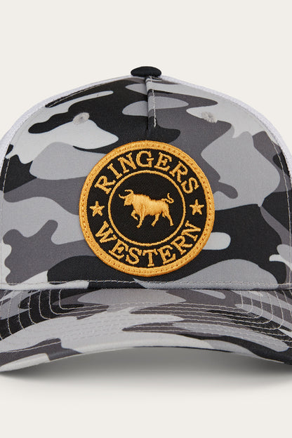 McCoy Kids Trucker Cap - Grey Camo