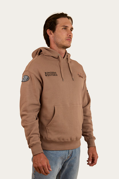 KNX Oversized Unisex Hoodie - Camel