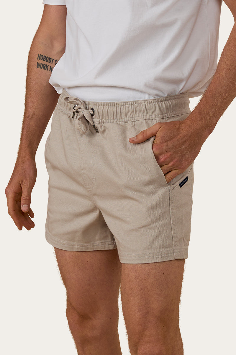 Oscar Mens Rugger Short - Beige