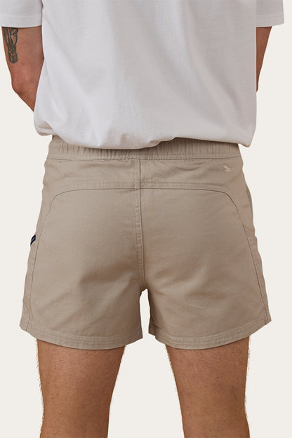 Oscar Mens Rugger Short - Beige