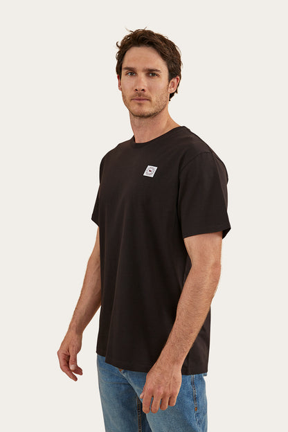 Parklands Mens Loose Fit T-Shirt - Black