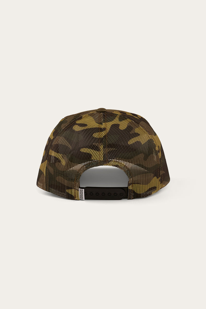 Scotty Trucker Cap - Military Green/Camo