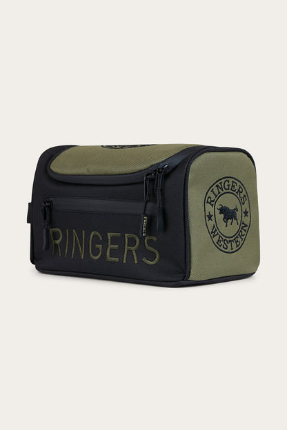 Occy Toiletry Bag - Army / Black