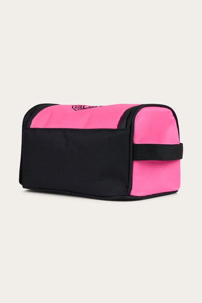 Occy Toiletry Bag - Pink / Black