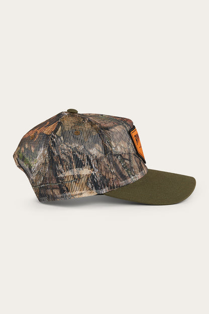 Jett Trucker Cap - Military Green/Camo