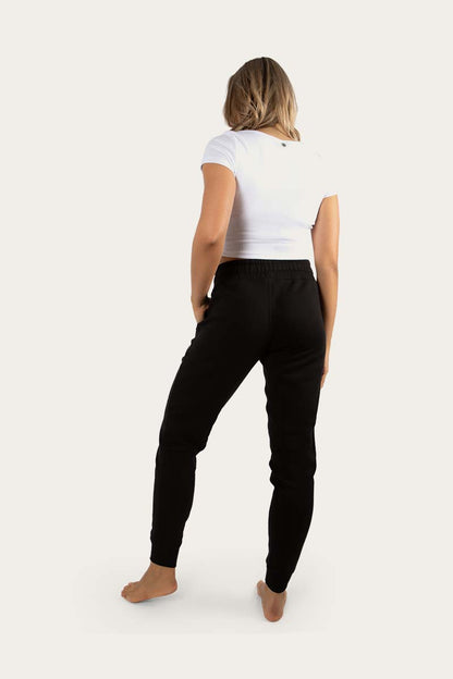 Lorne Womens Trackpant - Black/White