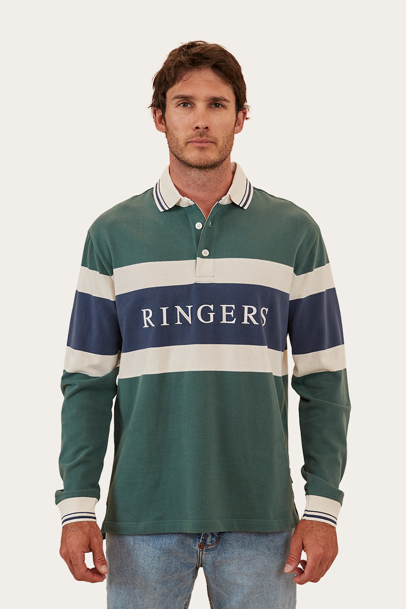 Redding Mens Rugby Jersey - Pine