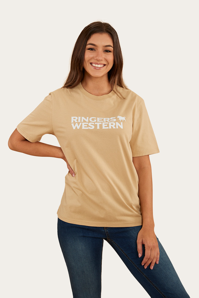 Somerset Womens Loose Fit T-Shirt - Dark Sand