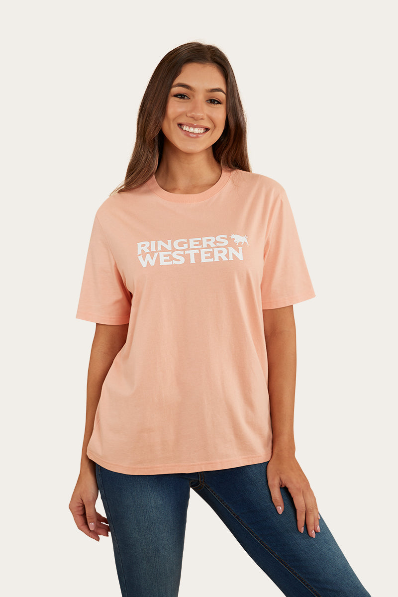 Somerset Womens Loose Fit T-Shirt - Peach