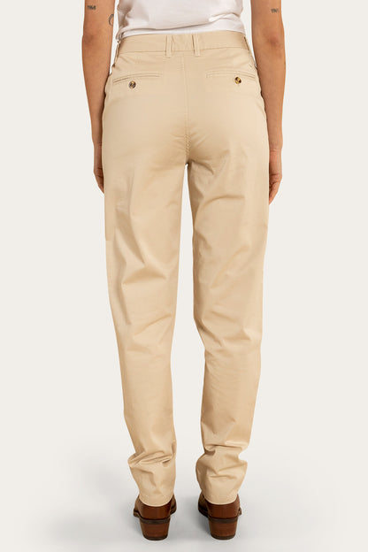 Scottsdale Womens Regular Fit Chino Pant - Bone