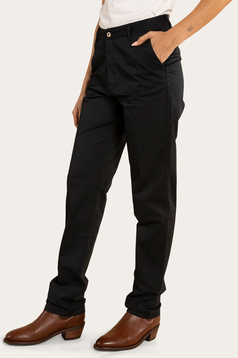 Scottsdale Womens Regular Fit Chino Pant - Dark Navy