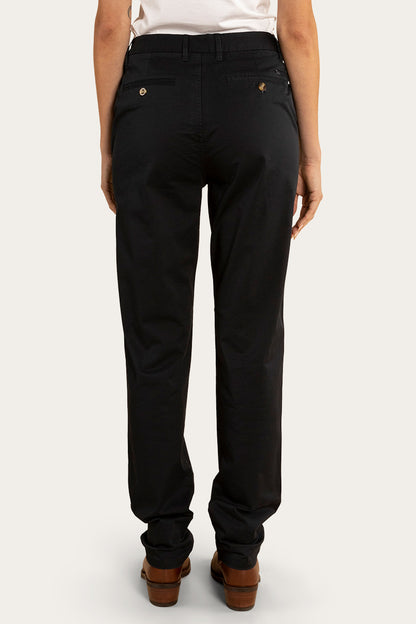 Scottsdale Womens Regular Fit Chino Pant - Dark Navy