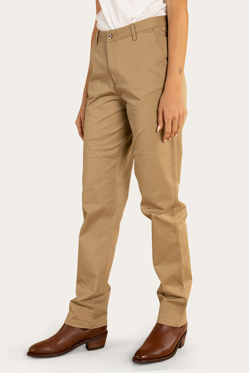 Scottsdale Womens Regular Fit Chino Pant - Clay