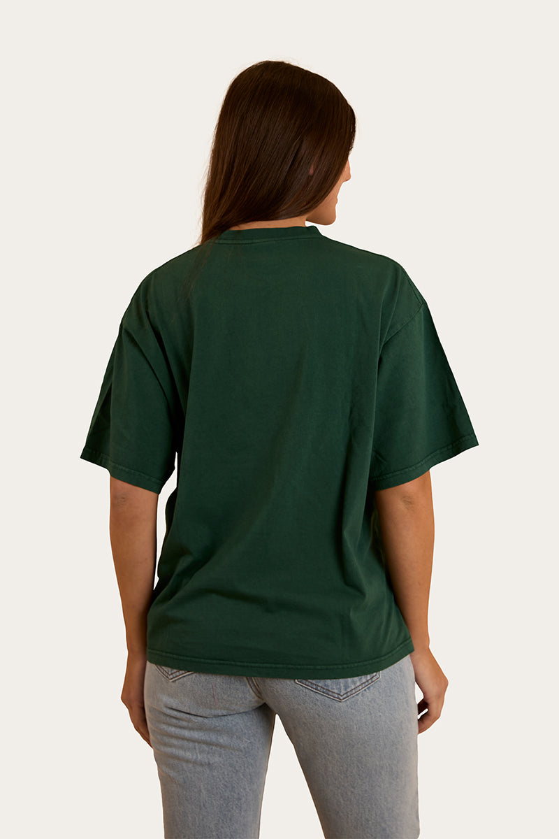 Varsity Womens Oversized T-Shirt - Pine