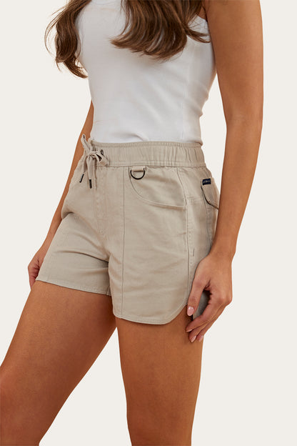 Tabitha Womens Rugger Short - Beige