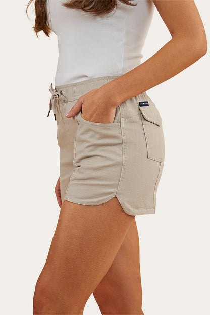 Tabitha Womens Rugger Short - Beige